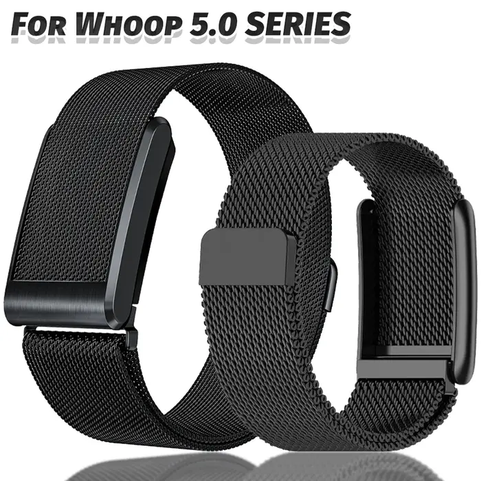 Bracelet en métal milanais en acier inoxydable pour montres Whoop 5.0 MG