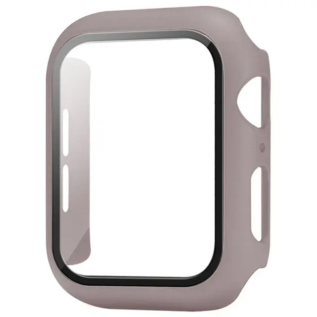 Verre trempé + étui pour Apple Watch 46mm 44mm 45mm 41mm 40mm 42mm