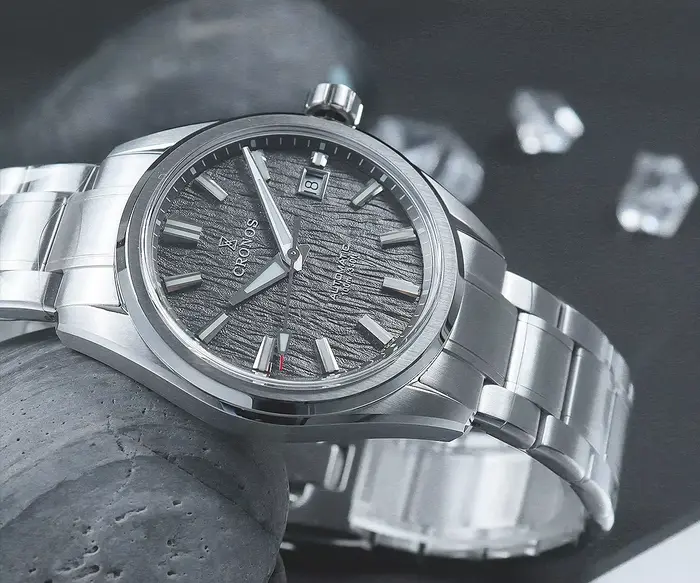 Cronos nouveau 39mm Texture luxe hommes affaires robe montres SW200 automatique mécanique étanche 100m L6037M