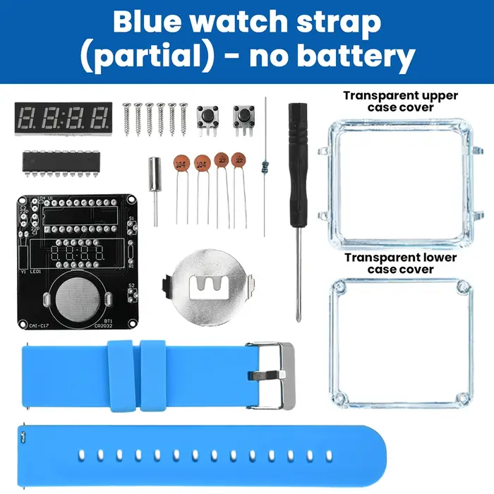 Kit de montre électronique à monter soi-même