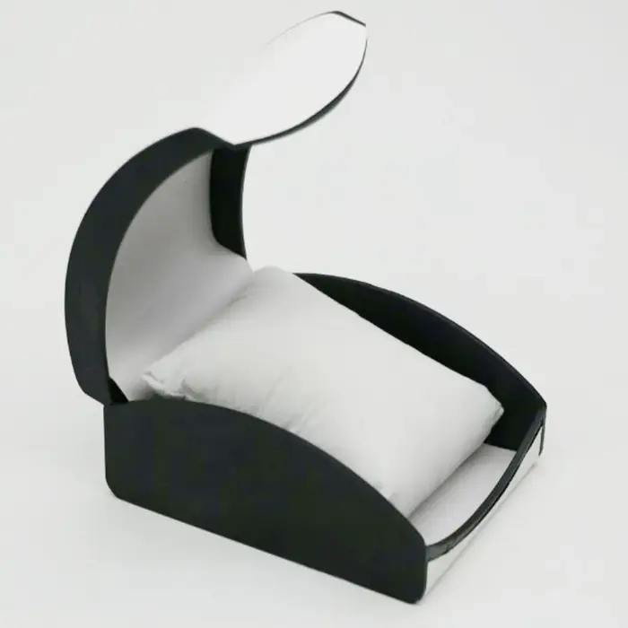 Boîte de rangement de luxe en cuir PU pour montres