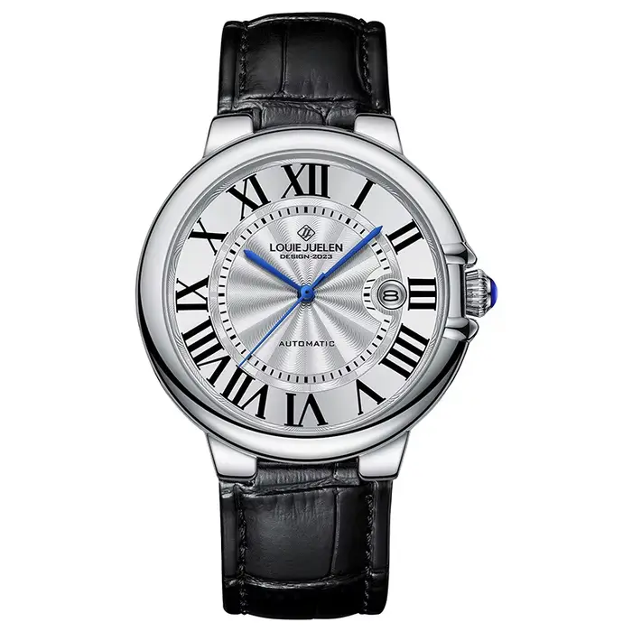 Montre mécanique automatique à remontage automatique pour homme en acier inoxydable, nouvelle série 