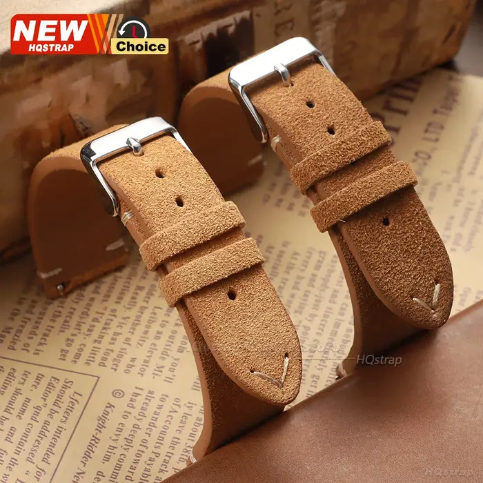 Nouveau bracelet de montre en daim souple 14/16/18/19mm 21mm 22mm 20mm pour Seiko pour Omega, bracelet universel à dégagement rapide pour homme et femme
