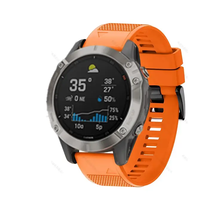 FIFATA bracelets de montre intelligente pour Garmin Fenix 7 6 6S 6X 5 5S 3 3HR Forerunner 935 945 Bracelet à dégagement