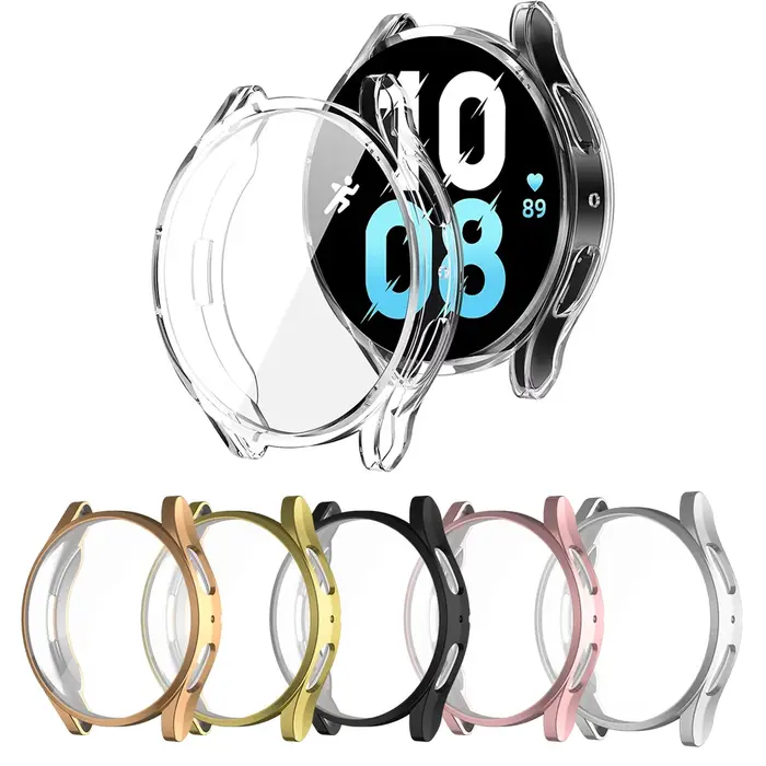 Étui de montre en TPU souple pour Samsung Galaxy Watch 4 5 6 7 40mm 44mm