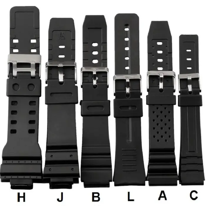 Pour Casio bracelet de montre de Sport électronique 16mm 18mm 20mm 22mm
