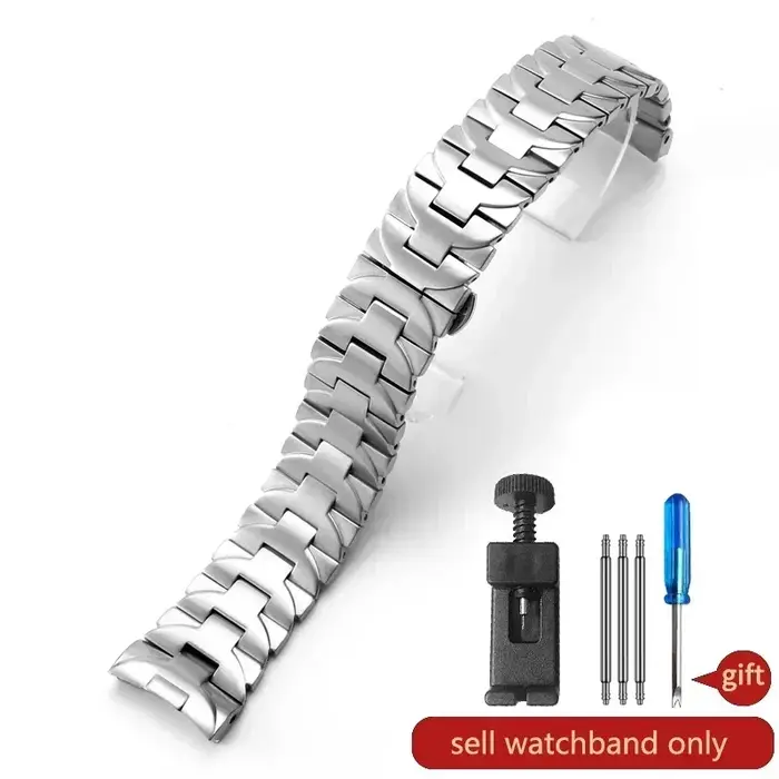 Bracelet de montre résistant aux rayures en acier inoxydable de haute qualité