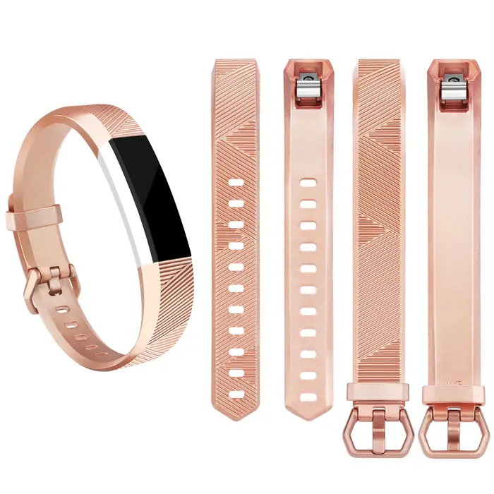 Bracelet réglable en Silicone souple de haute qualité pour Fitbit Alta HR