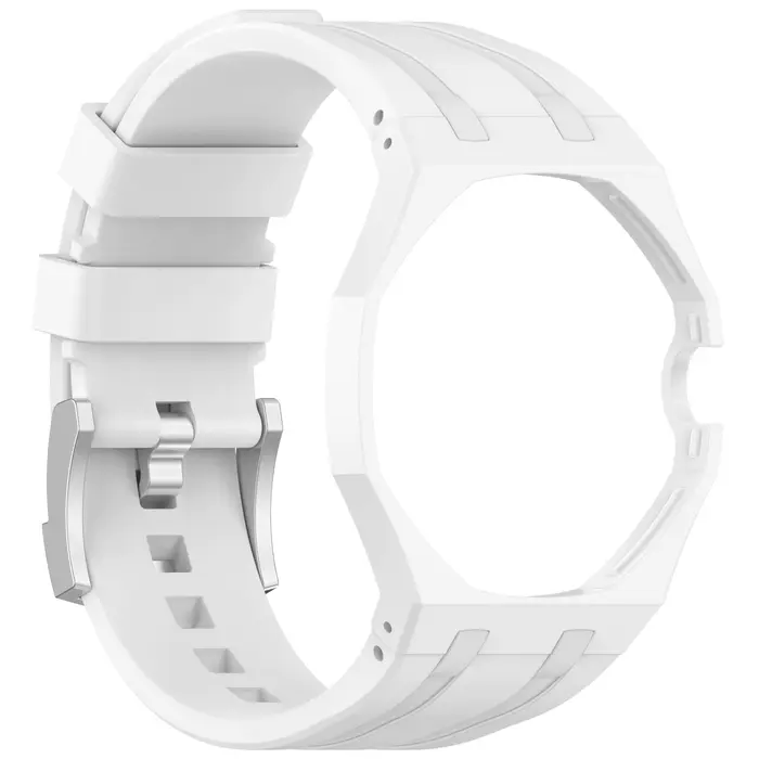 Bracelet de montre en TPU + lunette en céramique pour Swatch x AP Royal Pop