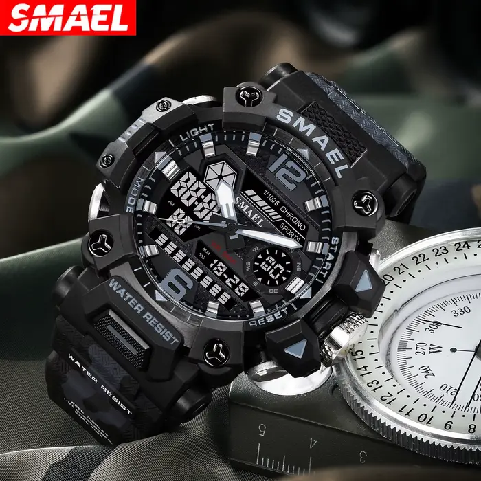 Montres militaires étanches à 50m pour hommes
