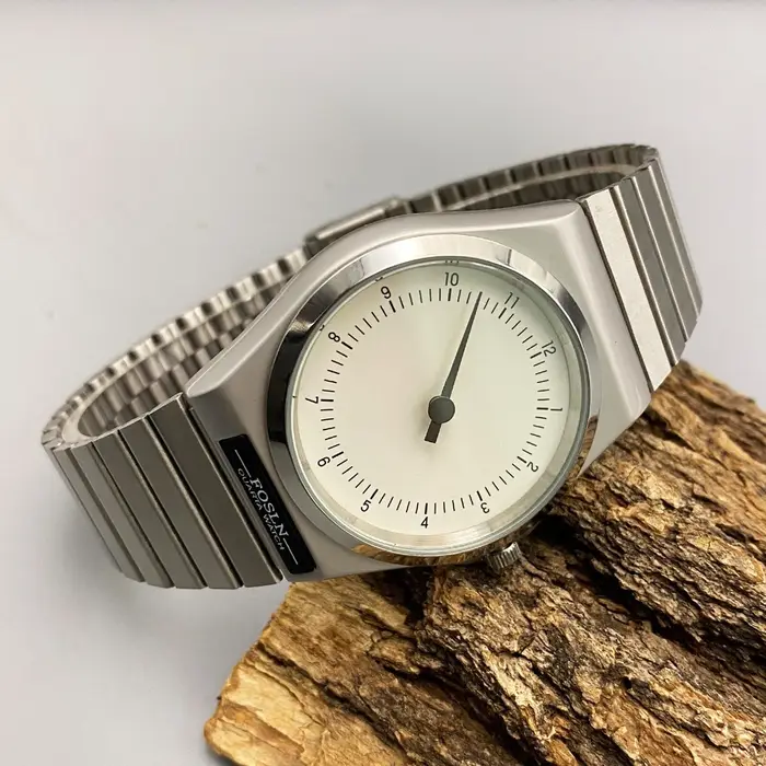 Montres vintage à mouvement lent pour homme, marque de luxe, haute qualité, style vintage, montre rare à quartz, design unique, montre-bracelet tendance pour homme.