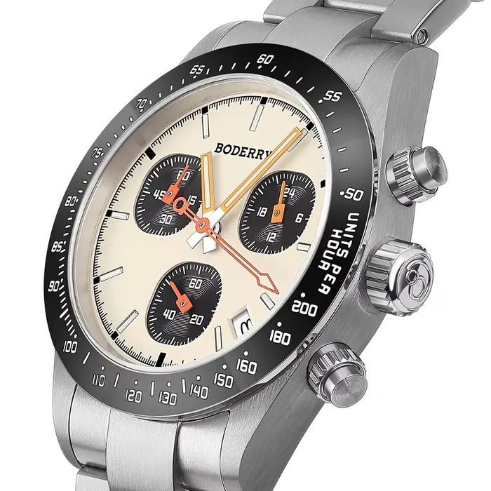 Montre chronographe Boderry GOLDACE en titane