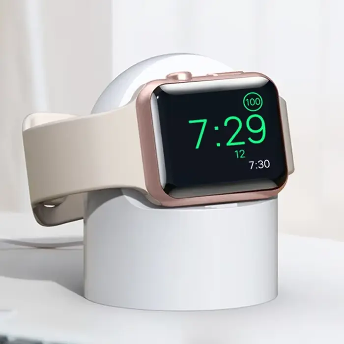 Support de chargeur pour Apple Watch série Ultra/8/SE2/7/6/SE/4/3 49mm/45mm/44mm/42mm/41mm/40mm/38mm