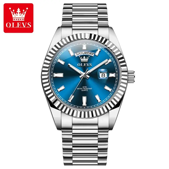 OLEVS montre pour hommes Top marque montre-bracelet de luxe