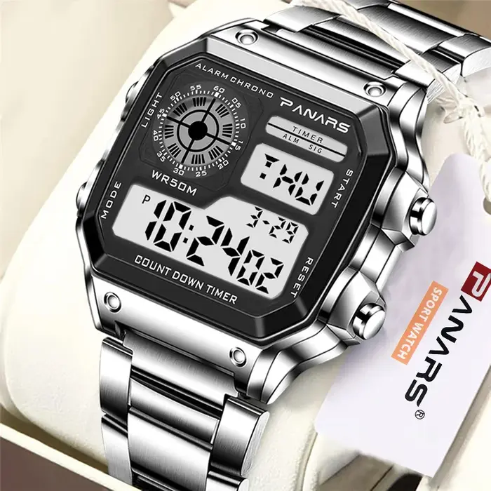 Montre-bracelet de sport militaire étanche pour homme
