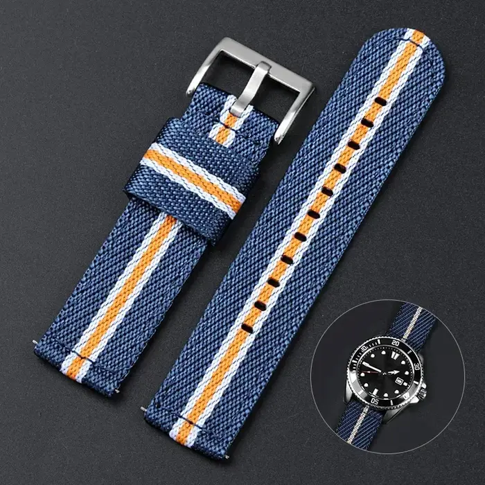 Bracelet en Nylon à dégagement rapide pour Tudor 20 22mm