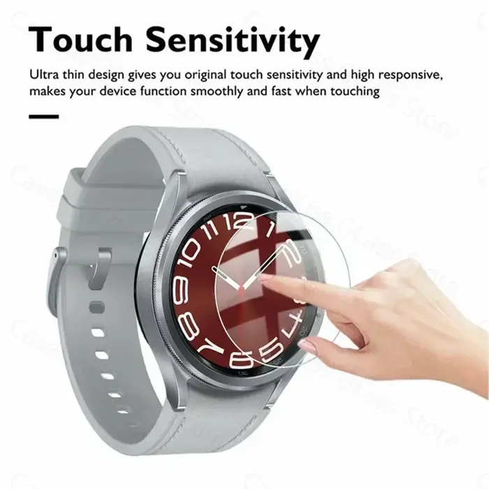 Verre trempé 9H pour Samsung Galaxy Watch 4 5 6 7 40/44mm classique 42/46mm montre 3 41/45mm Film anti-rayures protecteurs d'écran HD