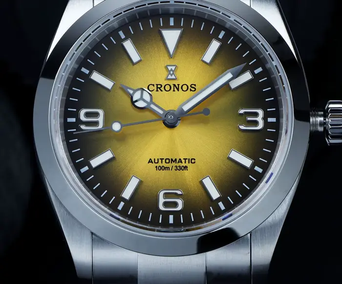 Cronos montres de luxe pour hommes 36mm explorer la série d'escalade montre de Sport pour Couples NH35 PT5000