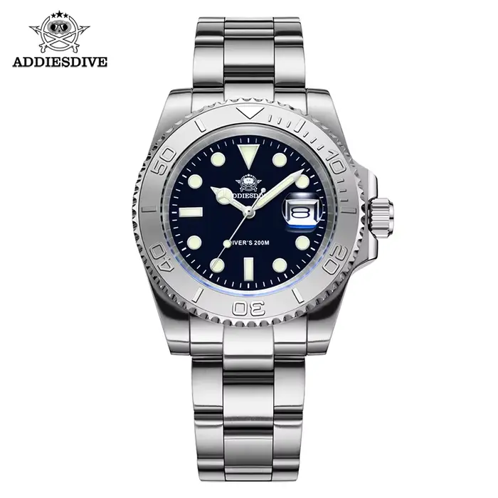 ADDIESDIVE luxueux montre à Quartz analogique pour hommes BGW9 lumineux 20 barres étanche hommes plo