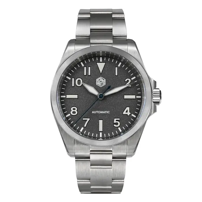 San Martin 40mm NH35 Explore série montre d'escalade pour hommes sport mécanique sur la mouche fermo