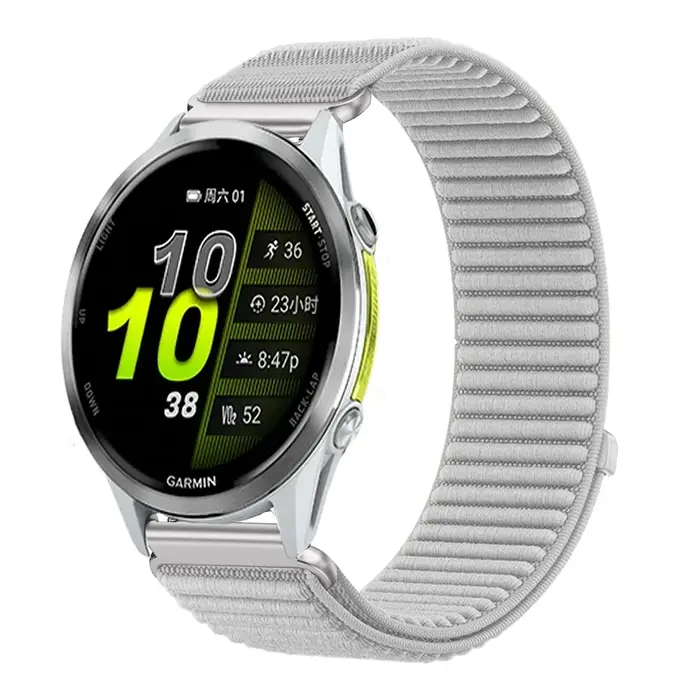 Bracelet en Nylon pour Garmin Forerunner 970 570 47/42mm 965 265 165 55 Venu 4 45/41mm, Garmin Activ