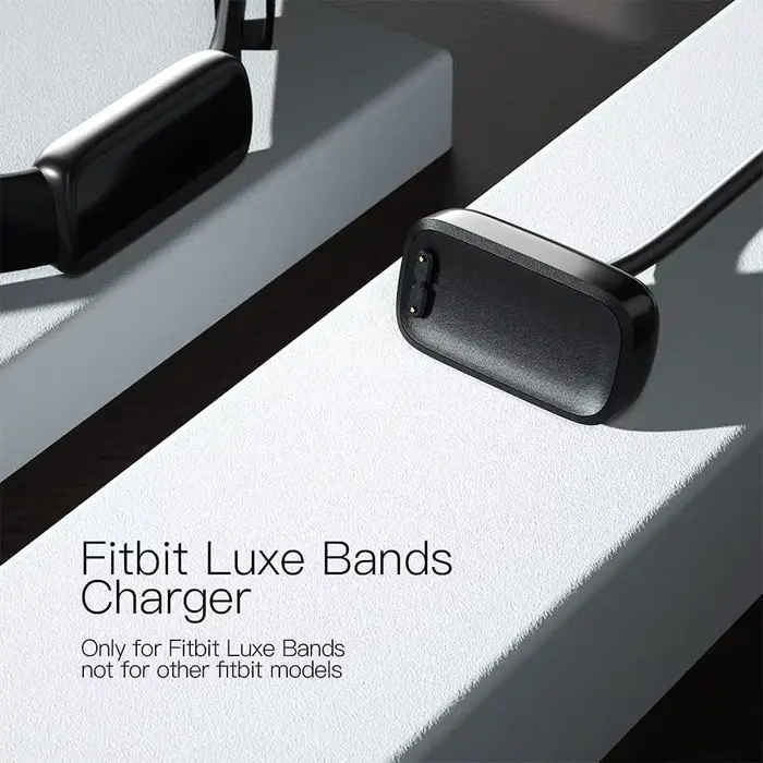 Chargeur de montre de remplacement compatible avec Fitbit Luxe USB