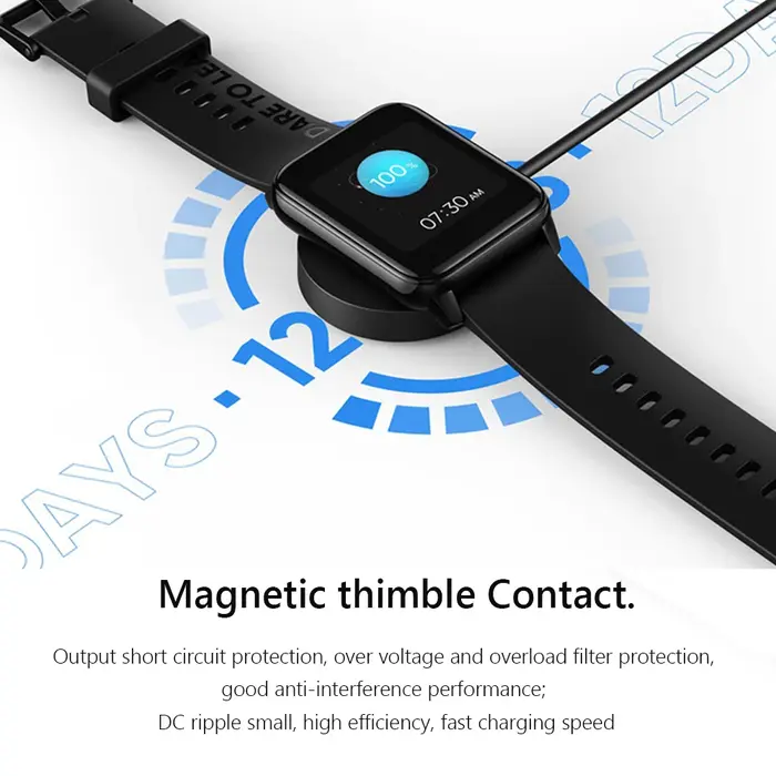 Câble de chargement USB pour montre connectée Realme Watch 2/Pro