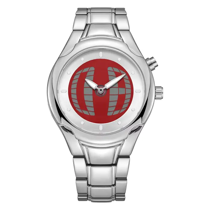 Montre à quartz pour homme, avec double batterie et double mouvement, affichage électronique, cadran