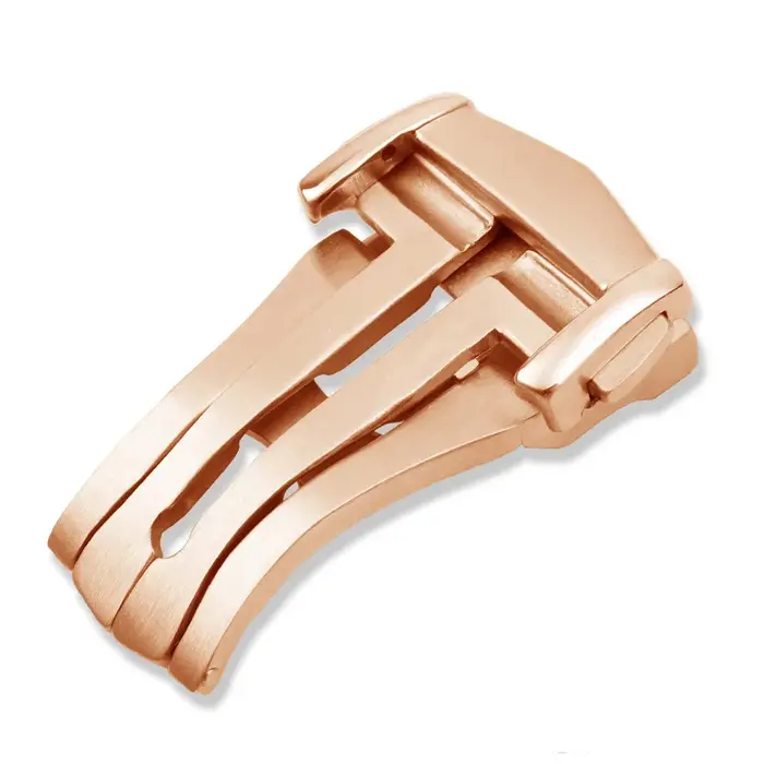 Boucle pliante pour montre en acier inoxydable