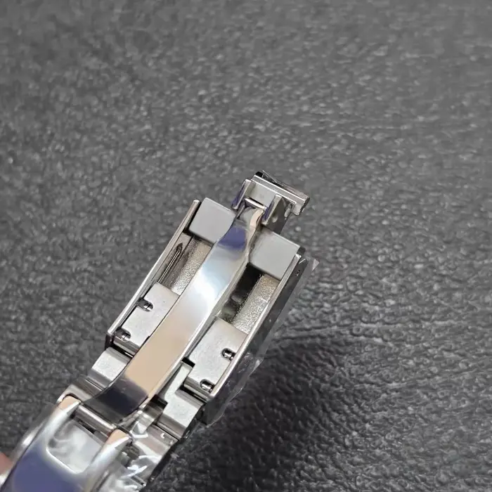 Bracelet de montre jubilé en acier inoxydable massif