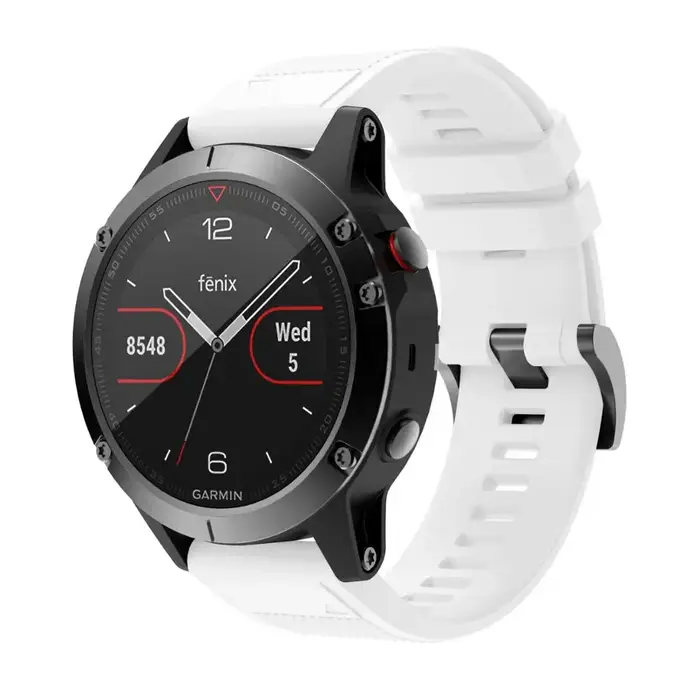 Bracelet en silicone pour Garmin Fenix 5 Plus