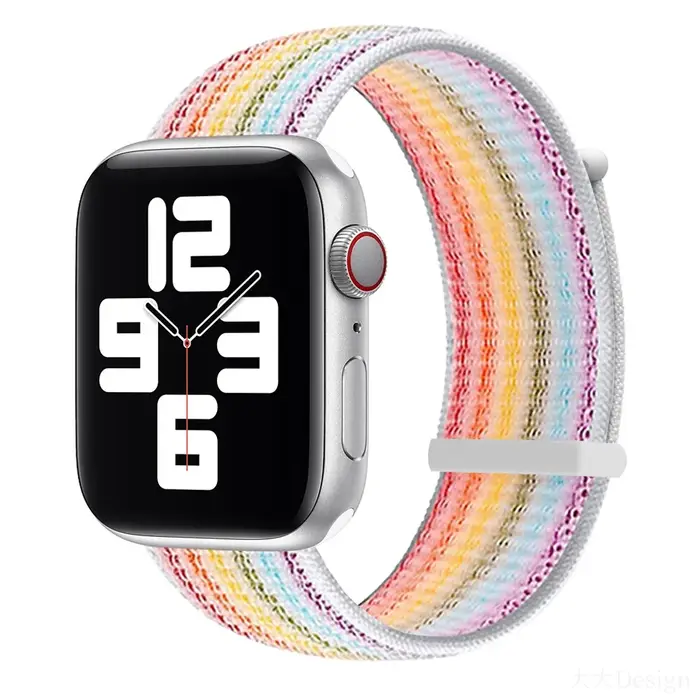 Bracelet en nylon respirant confortable pour Apple Watch