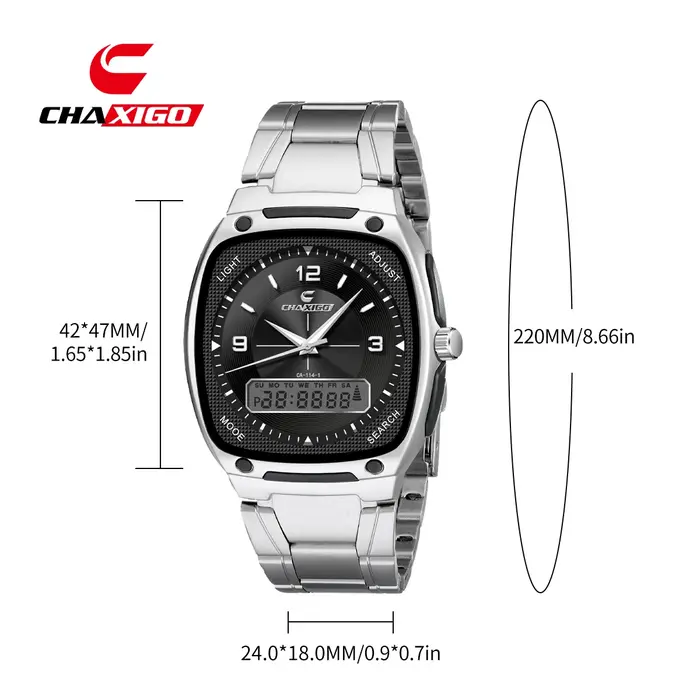 CHAXIGO montre d'affaires de mode pour hommes