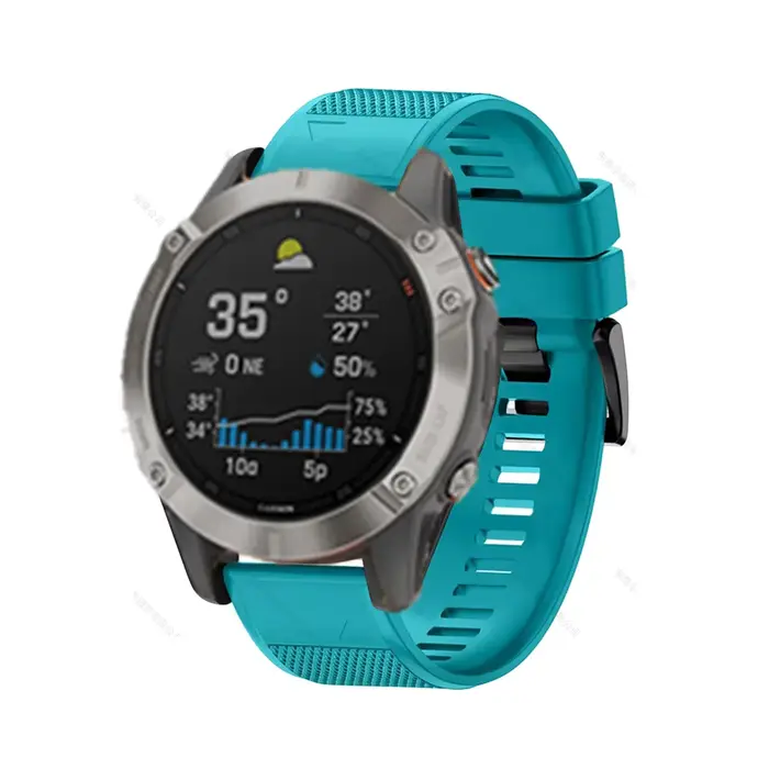 FIFATA bracelets de montre intelligente pour Garmin Fenix 7 6 6S 6X 5 5S 3 3HR Forerunner 935 945 Bracelet à dégagement