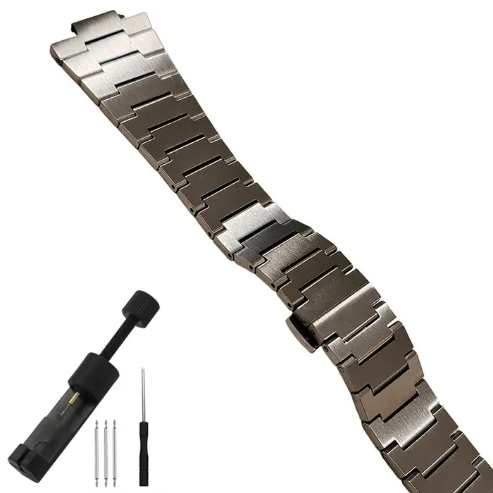 Bracelet en acier inoxydable massif