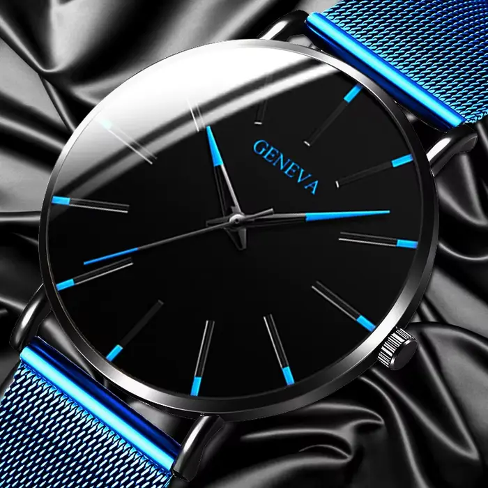 Genève – montre minimaliste pour hommes