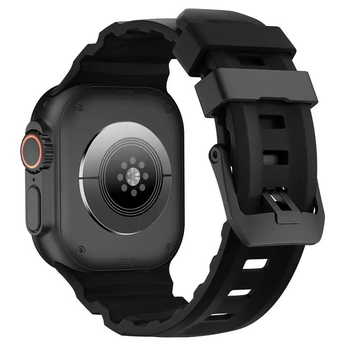 Bracelet en silicone Trail pour Apple Watch Ultra 3 2 49 mm, bracelet sport 46 mm 45 mm 44 mm pour iWatch Series 11 10 Ultra 9 8 7 6 SE3