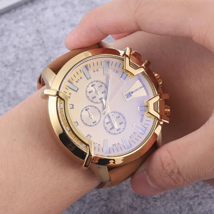 Montres chronographes étanches pour hommes