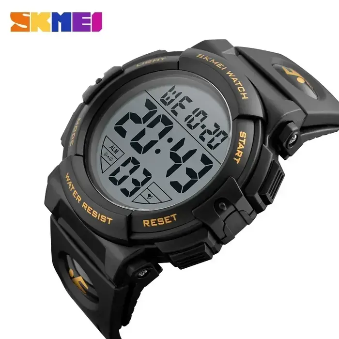 SKMEI-Montre numérique étanche pour homme, montres militaires multifonctions, sport de plein air, mo
