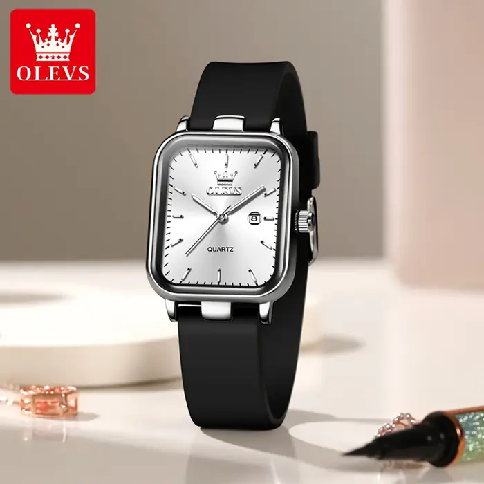 OLEVS 7089 montre pour femmes Top marque calendrier Quartz femme