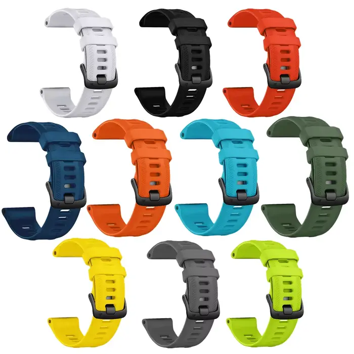 22mm Bracelet de montre officiel pour Garmin Forerunner 955 965 945 935 745 265 accessoires