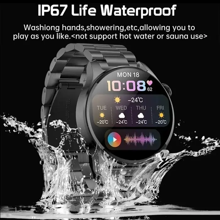 Montre connectée 2026 Watch 5 Pro avec suivi GPS