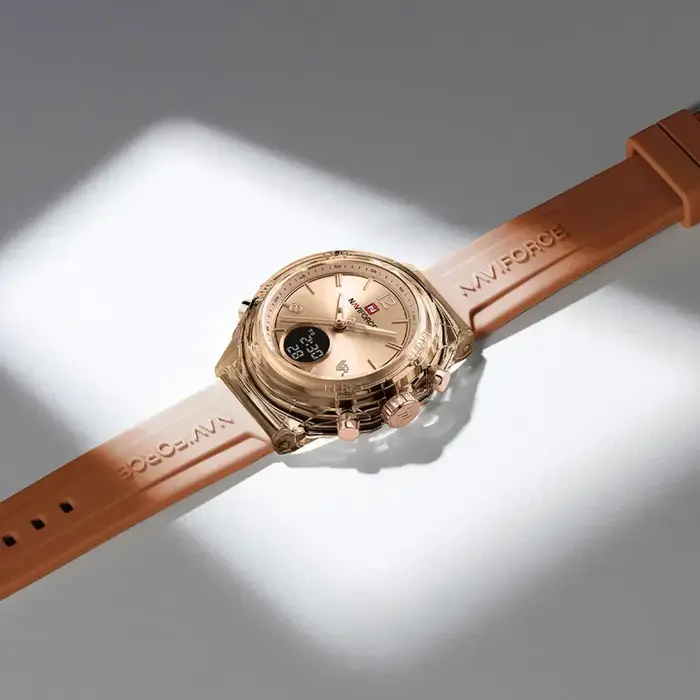 NAVIFORCE NF7109 montre à Quartz pour dames mode femmes double affichage montres