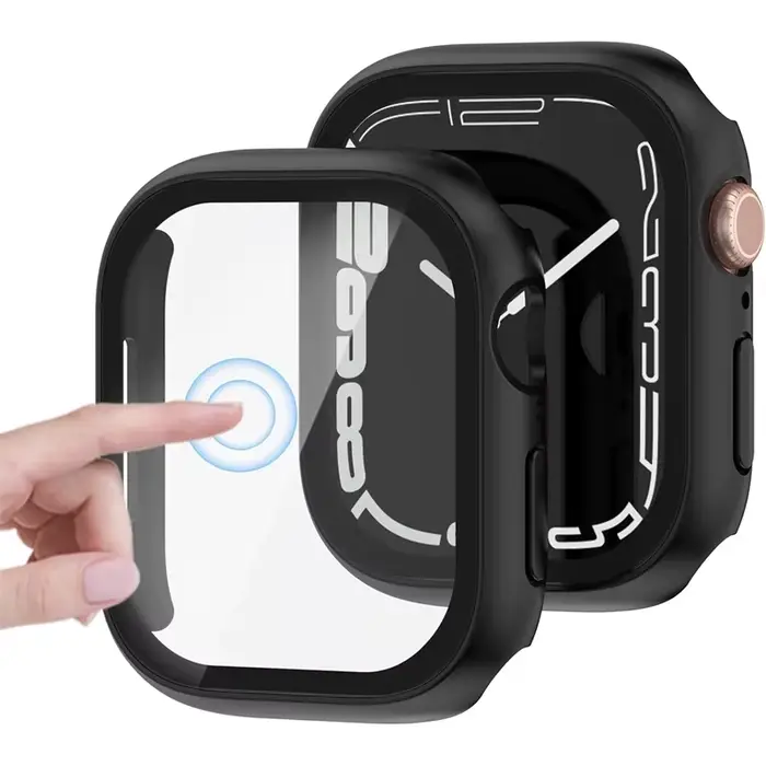 Verre + couvercle pour boîtier de montre Apple 44mm 40mm 38 42 49mm 41mm 45mm 46mm