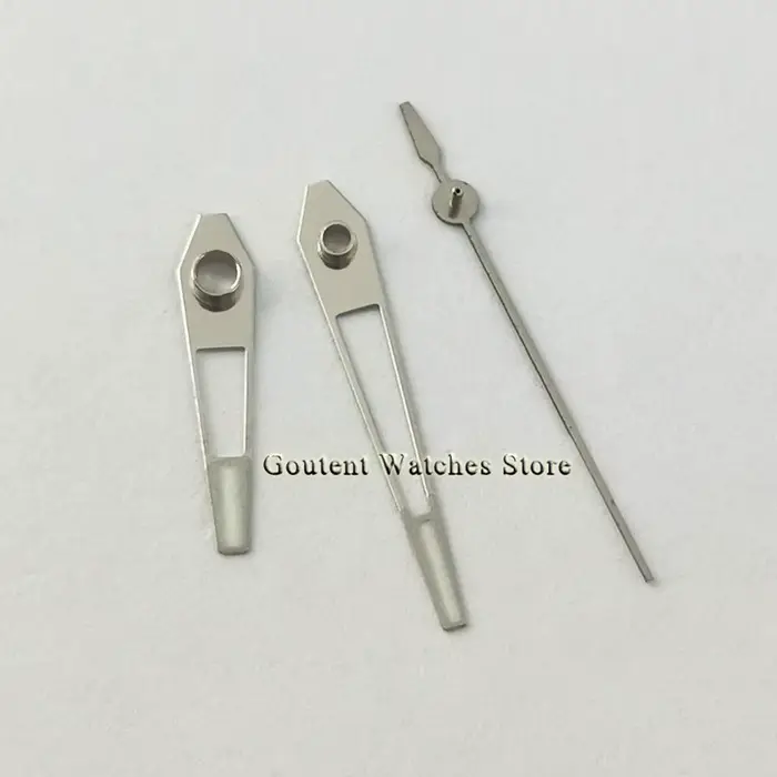 Aiguilles de montre lumineuses vert jaune argent/or Rose adaptées au mouvement automatique Miyota 8215/2813/8N24