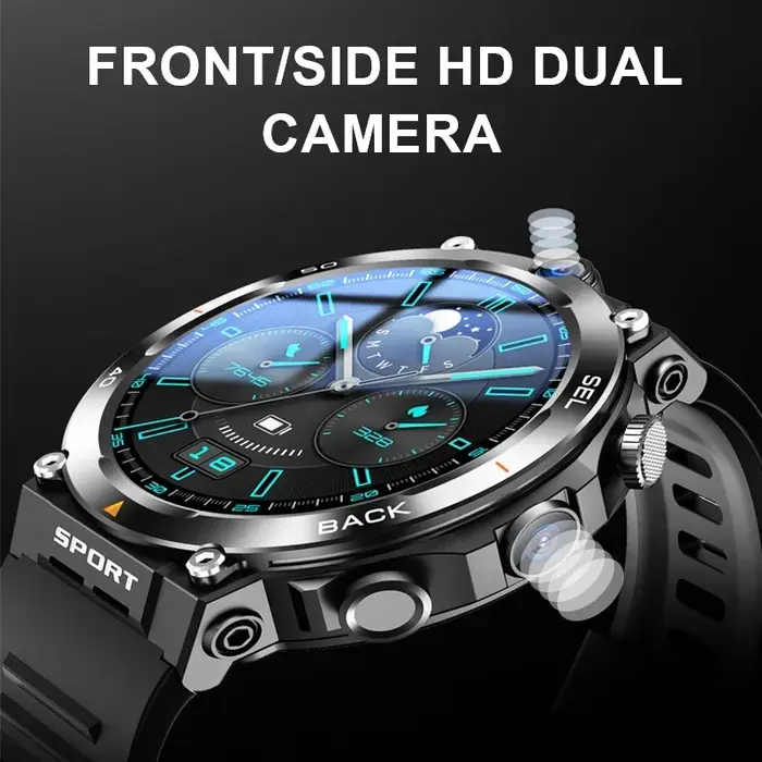 Montre intelligente réseau 4G pour hommes et femmes