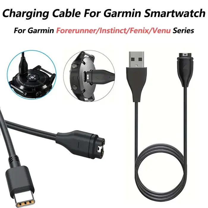 Chargeur pour montre intelligente Garmin Approach S10 S12 S40 S42 S50 S60 S62 S70