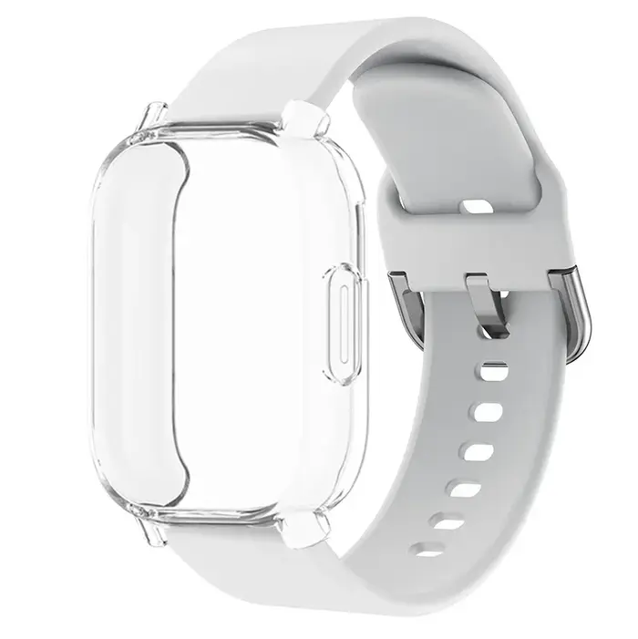 Étui de protection + bracelet en Silicone pour Xiaomi Redmi Watch 5 active/5 Lite, couverture complè