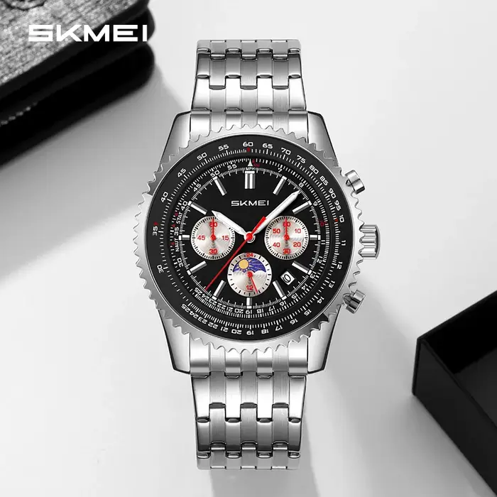 SKMEI 9348 Montre de Luxe Exquise pour Homme