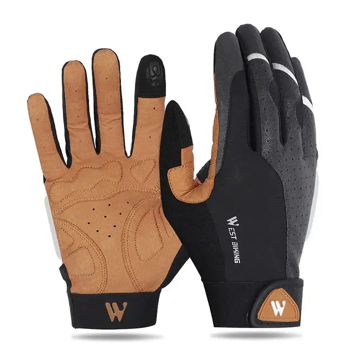 WEST BIKING-Gants de cyclisme respirants pour hommes et femmes